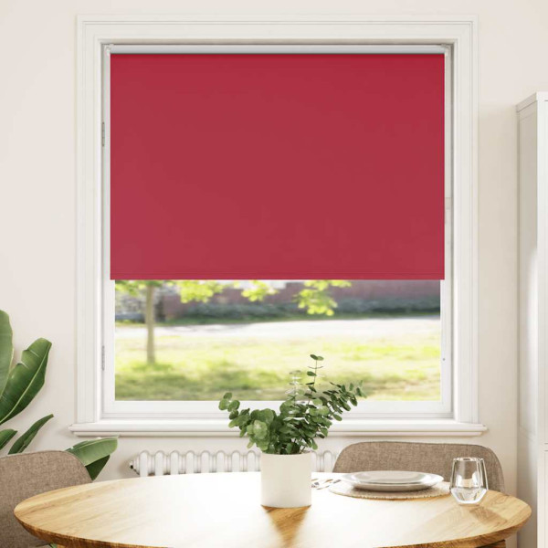 Estor Enrollable Opaco Rojo 110x175 cm Tela Ancho 105.7 cm D