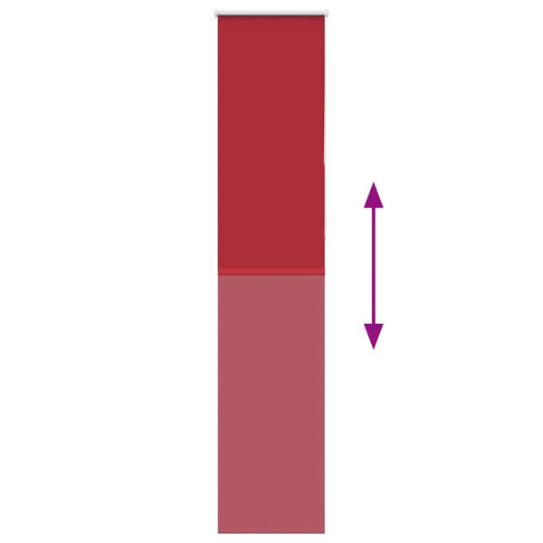 Persiana de enrolar 40x230 cm largura tecido 35.7 cm poliéster M 5