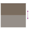Estor Enrollable Opaco Color Café 150x150 cm Tela Ancho 146.6cm 5