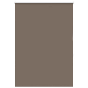 Estor Enrollable Opaco Color Café 115x130 cm Tela Ancho 110.7cm H