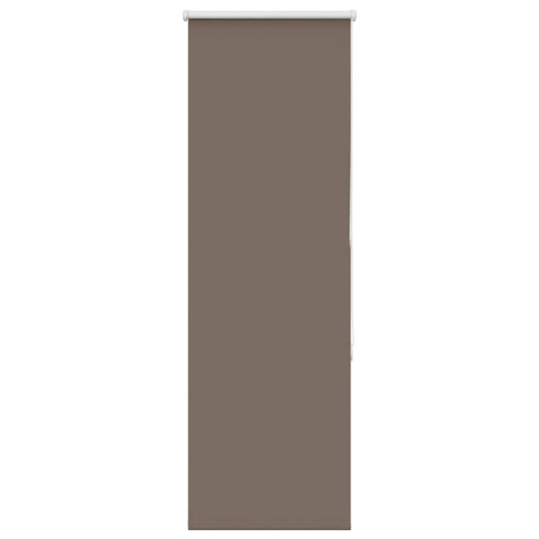 Estor Enrollable Opaco Color Café 55x175 cm Tela Ancho 50.7cm M 2