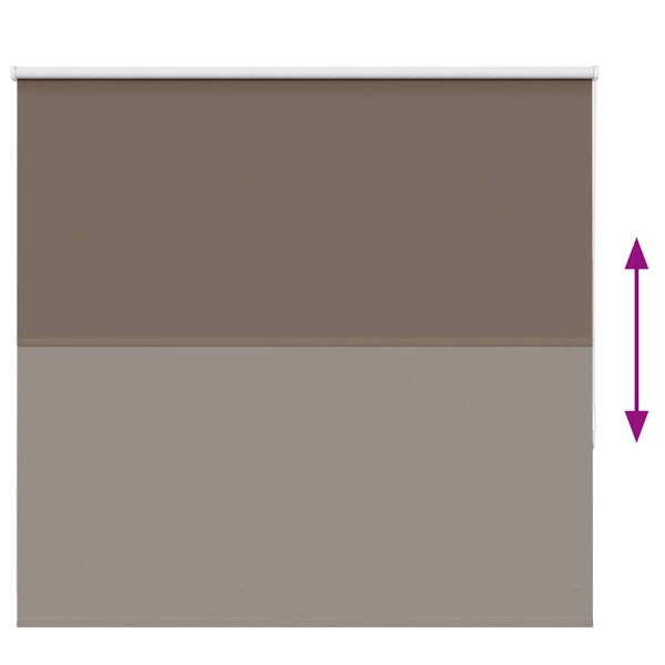 Estor Enrollable Opaco Color Café 150x175 cm Tela Ancho 146.6cm M 5