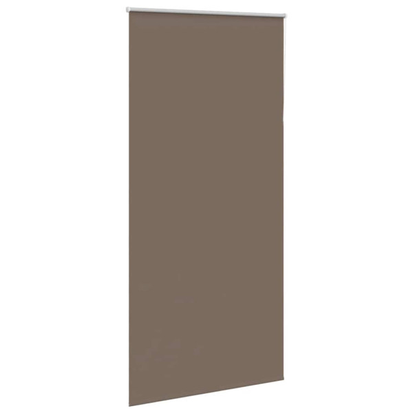 Estor Enrollable Opaco Color Café 90x210cm Tela Ancho 85.7cm M 3
