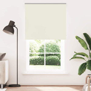 Estor Enrollable Opaco Blanco Roto 125x210cm Tela Ancho 121.6cm H