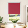 Estor Enrollable Opaco Rojo 65x130 cm Tela Ancho 60.7 cm 1