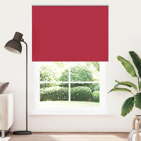 Estor Enrollable Opaco Rojo 165x230 cm Tela Ancho 161.6 cm D