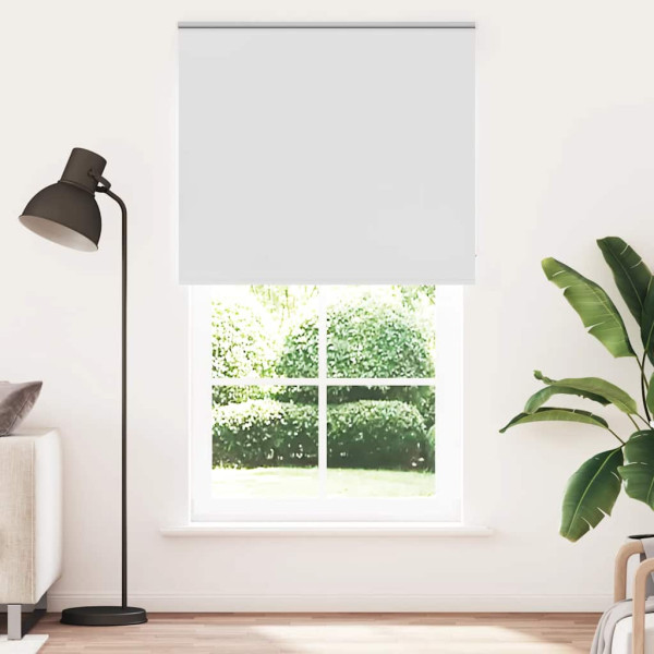 Estor Enrollable Opaco Blanco 130x230 cm Tela Ancho 126.6cm M 2