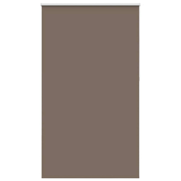 Estor Enrollable Opaco Color Café 125x230cm Tela Ancho 121.6cm M 2