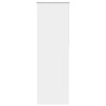 Estor Enrollable Opaco Blanco 65x210 cm Tela Ancho 60.7 cm 1