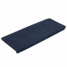 Alfombrilla autoadhesiva escalera 30 uds azul 65x24.5x3.5 cm 2