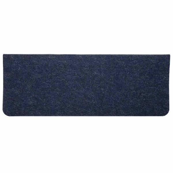 Tapetes de escada adesivos 30 pcs 65x24.5x3.5 cm azul M 4