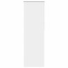 Estor Enrollable Opaco Blanco 75x210 cm Tela Ancho 70.7 cm 1