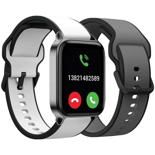 Smartwatch spc smartee duo pro 9653n/ notificaciones/ frecuencia cardíaca/ negro/ incluye correa extra M 4