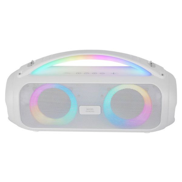 Altavoz con bluetooth Mars Gaming MS-Pulse blanco D