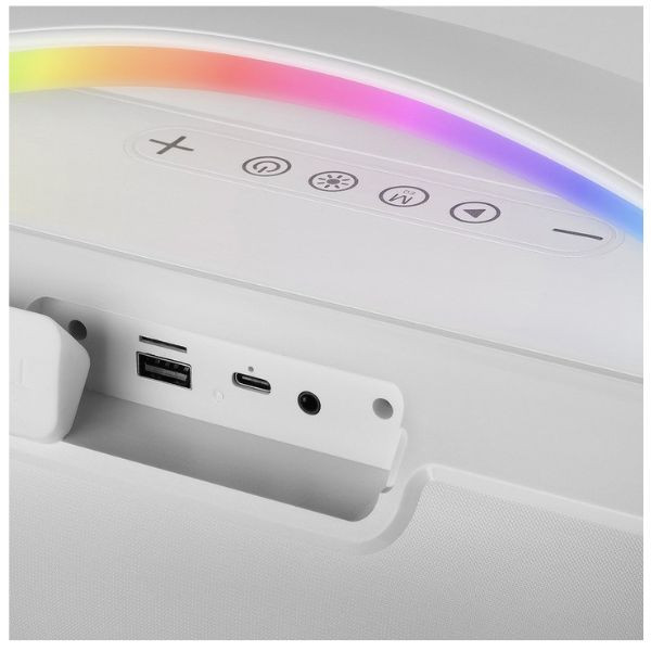 Altavoz con bluetooth Mars Gaming MS-Pulse blanco M 4