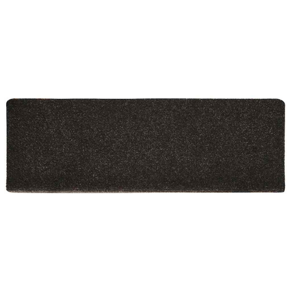 Alfombrilla autoadhesiva escalera 30 uds marrón oscuro M 4