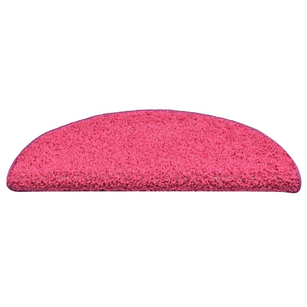 Tapetes de escada 30 pcs 56x17x3 cm rosa M 3