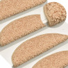 Alfombrilla escalera 30 uds doradas 65x21x4 cm 5
