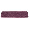 Alfombrilla escalera 30 uds 65x21x4 cm morado oscuro 3