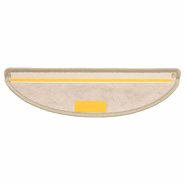 Tapetes escada adesivos aspeto sisal 30pcs 56x17x3cm M 4