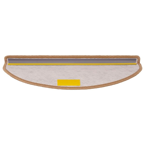 Tapete de escada de sisal autoadesivo 30 peças 65x21x4 cm sisal M 4