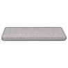 Alfombra autoadhesiva escalera sisal 30 uds 65x21x4 cm Platina 3