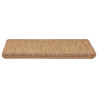 Tapete de escada de sisal autoadesivo 30 peças 65x21x4 cm Laranja 3