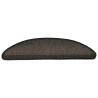 Alfombra autoadhesiva escalera sisal 30 uds antracita 3