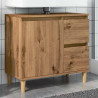 Armario lavabo baño madera ingeniería roble artisan 65x33x60 cm 1