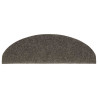 Alfombrilla autoadhesiva escalera 20 uds antracita 65x21x4 cm 4