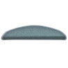 Alfombrilla escalera 30 uds azul 56x17x3 cm 3