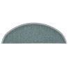 Alfombrilla escalera 30 uds azul 56x17x3 cm 4