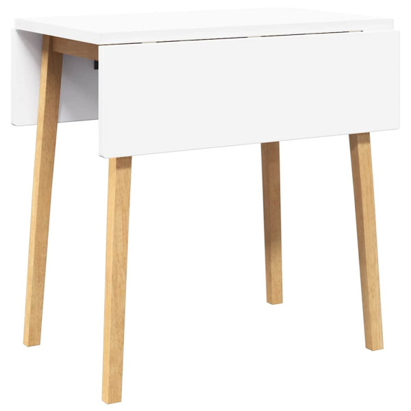 Mesa de jantar madeira seringueira maciça Natural M 2