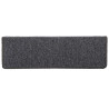 Tapete de escada 30 pcs 65x21x4 cm Cinzento e preto 4