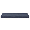 Alfombrilla escalera 30 uds 65x21x4 cm Gris y azul 3