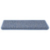 Alfombra autoadhesiva escalera sisal 30 uds 65x21x4 cm azul 3