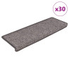 Alfombra autoadhesiva escalera sisal 30 uds Grey and Beige 1