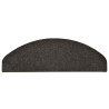 Alfombrilla autoadhesiva escalera 30 uds antracita 65x21x4 cm 4