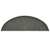 Tapetes de escada 30 pcs 56x17x3 cm cinzento escuro 4