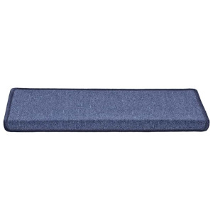 Alfombrilla escalera 30 uds 65x25 cm azul H