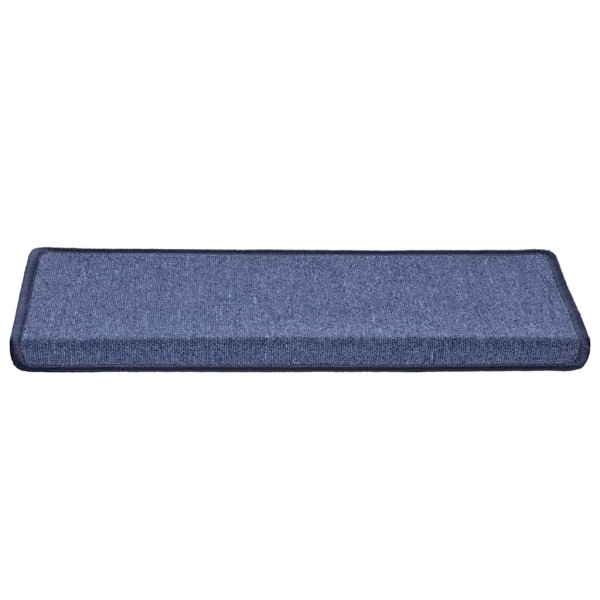 Tapetes de escadas 30 pcs 65x25 cm azul M 2