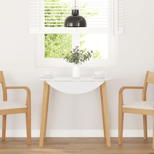 Mesa de comedor natural madera maciza roble caucho D