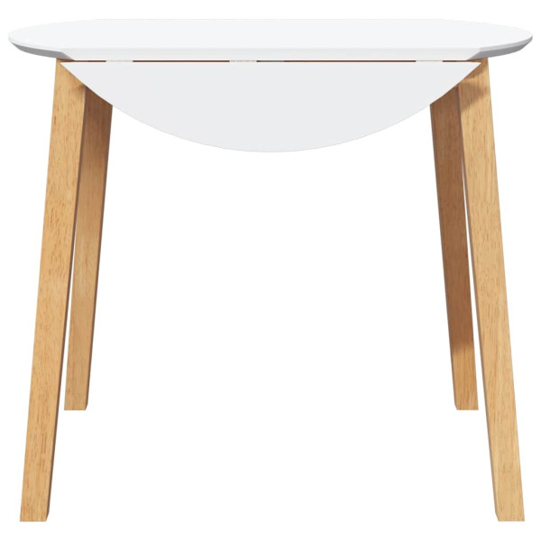 Mesa de jantar madeira seringueira maciça Natural M 5