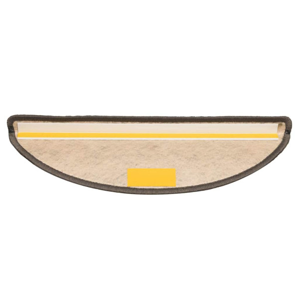 Tapetes escada adesivos aspeto sisal 30 pcs 56x17x3cm M 4