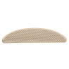 Tapetes escada adesivos aspeto sisal 30 pcs 56x17x3 cm berbere 3