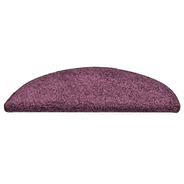 Tapetes de escada 30 pcs 56x17x3 cm roxo-escuro M 3
