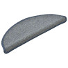 Alfombrilla escalera 30 uds gris claro and azul 56x17x3 cm 2