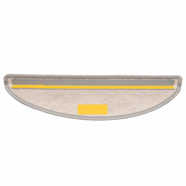 Alfombrilla autoadhesiva escalera sisal 30uds Platina 56x17x3cm M 4