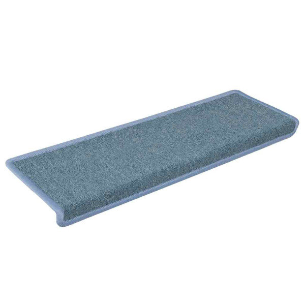 Tapetes de escadas 30 pcs 65x21x4 cm azul M 2