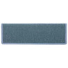 Alfombrillas de escalera 30 unidades azul 65x21x4 cm 4